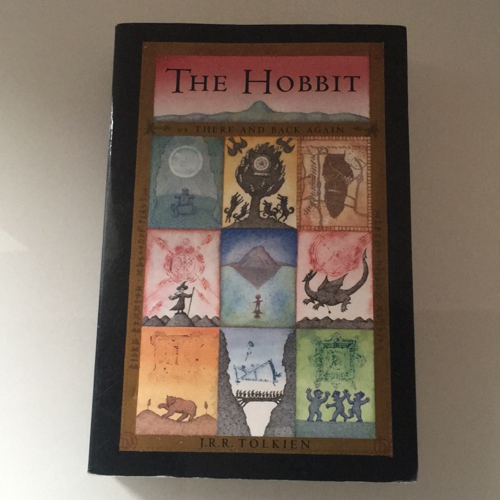 Paper Back Book " The Hobbit" By J.R.R. Tolkien